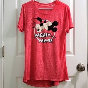 NWOT Mickey and Minnie T-Shirt